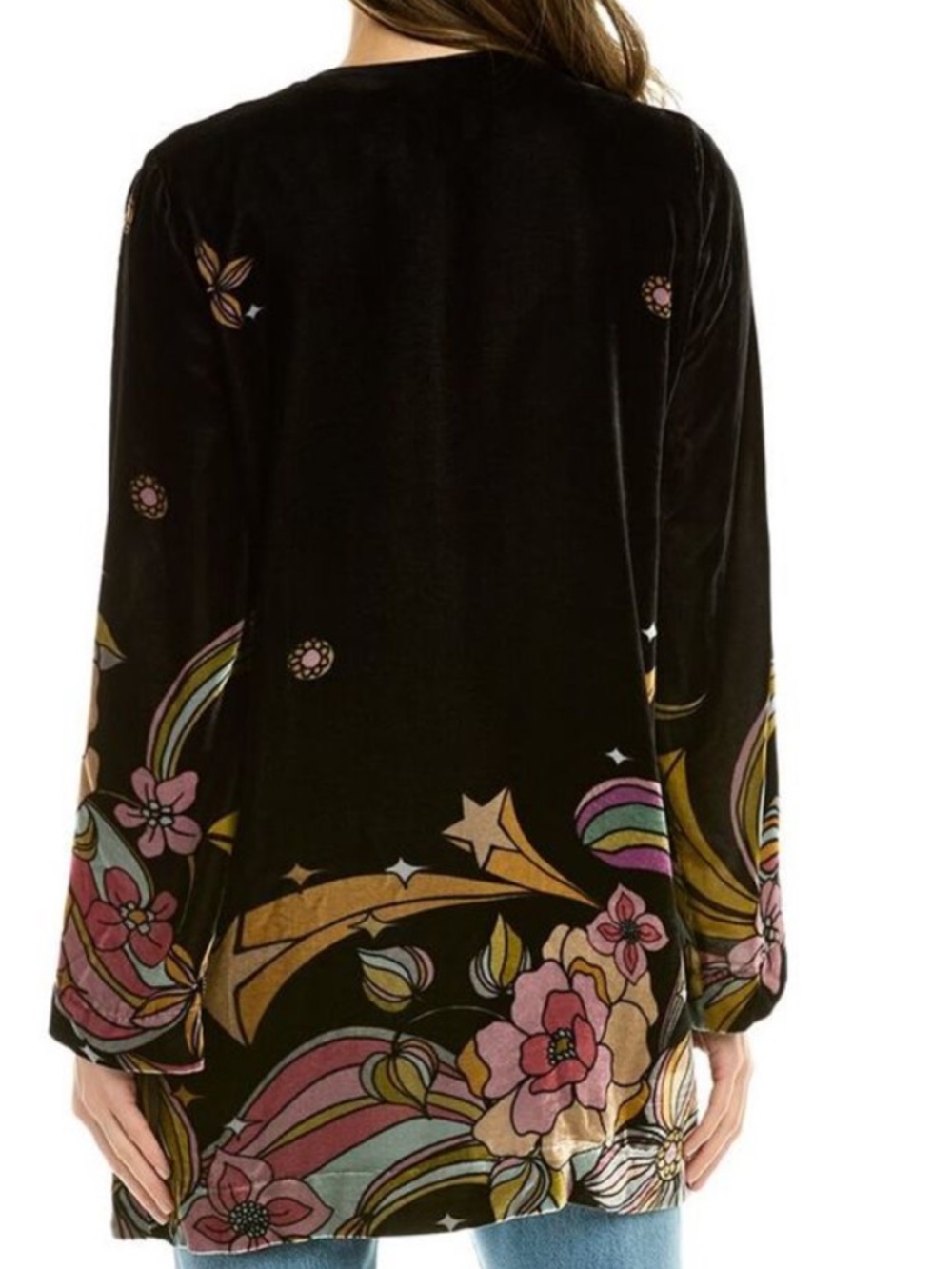 Johnny Was Andy Velvet Kimono Jacket NWT - Picture 13 of 14